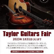 Taylor Guitars Fair<銀座山野楽器>